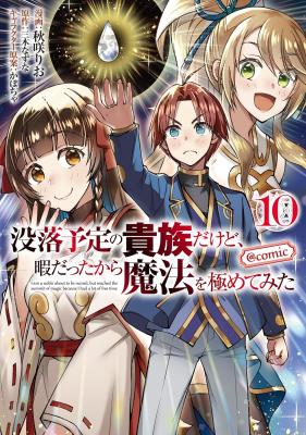 Cover of Botsuraku Yotei no Kizoku dakedo, Hima datta kara Mahou wo Kiwamete Mita